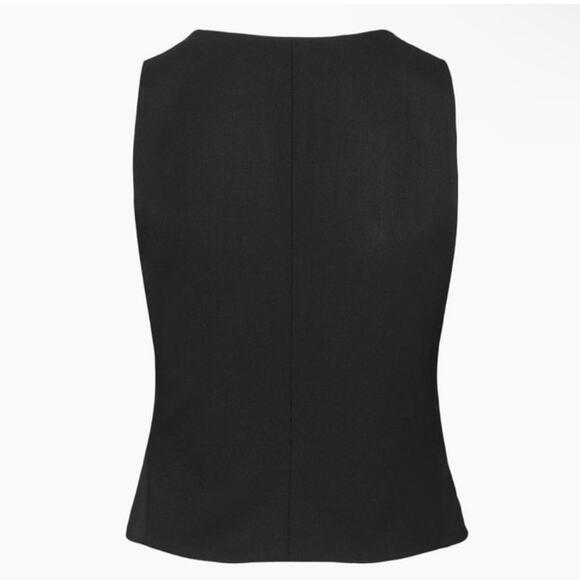 NWOT ARITZIA Babaton Deniro Vest in Black SZ 8 - Picture 4 of 8